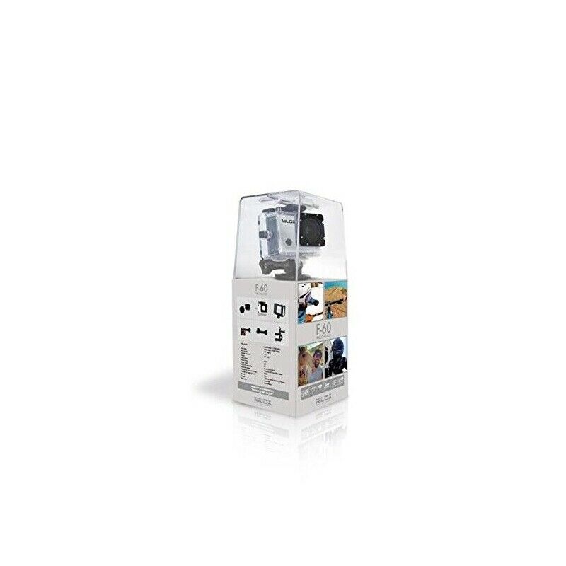 Cámara Deportiva Nilox F-60 Reloaded Wifi Full HD Usada *No incluye el mando**.