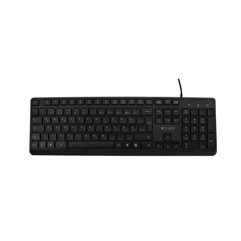 Teclado V7 KU350ES USB Pro en español
