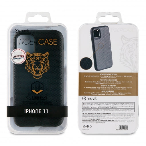 Funda Muvit Tiger Triangle Apple iPhone 11 shockproof 1,2m Usado.