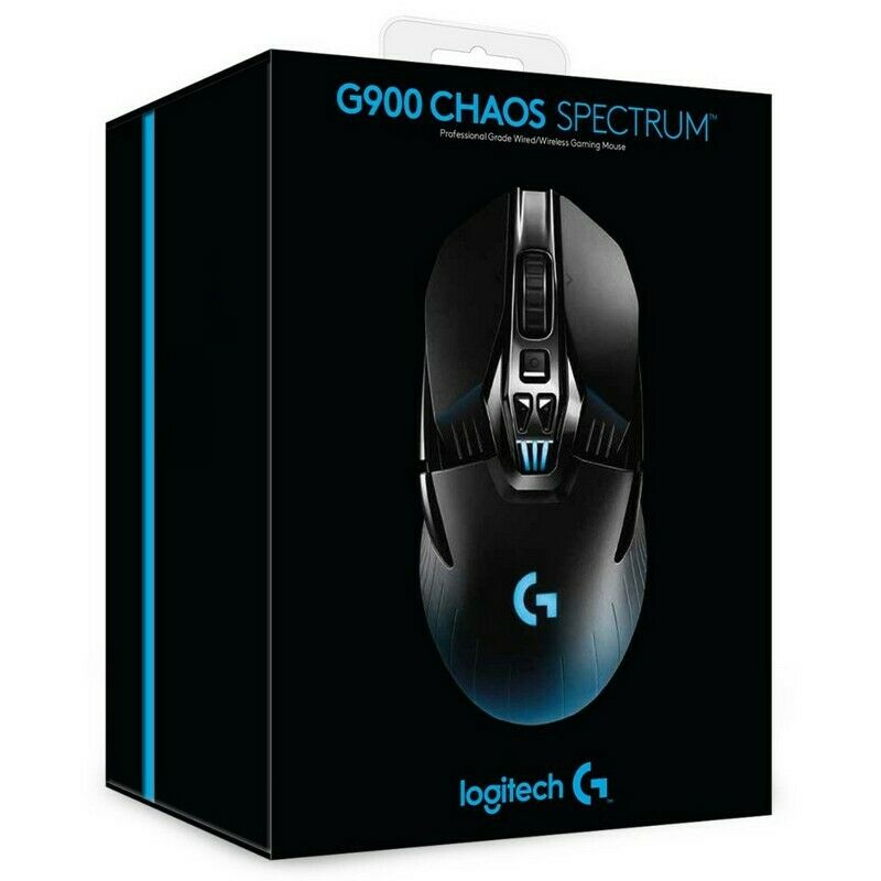 Logitech G900 Chaos Spectrum Ratón Gaming Usado **No incluye receptor Wireless**
