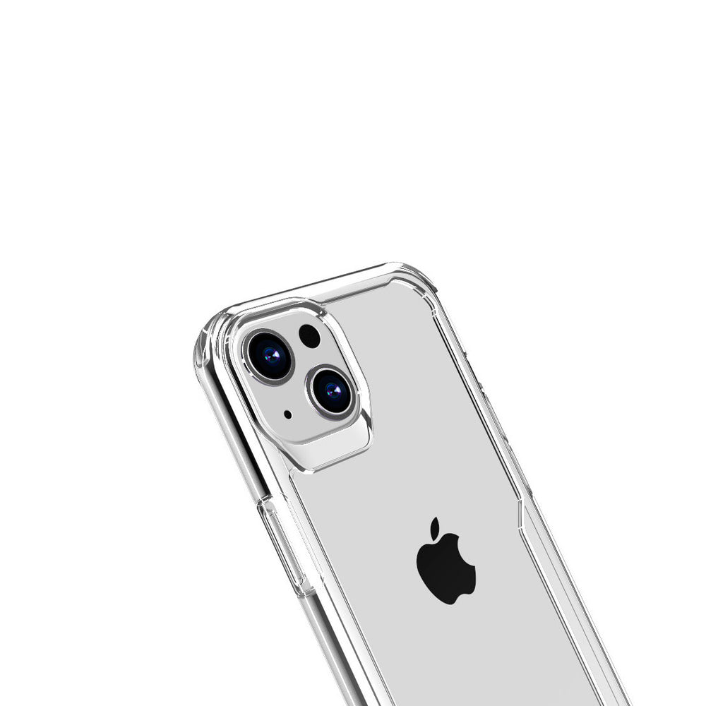 Funda Muvit for Change Shockproof 2m para Apple iPhone 13 transparente