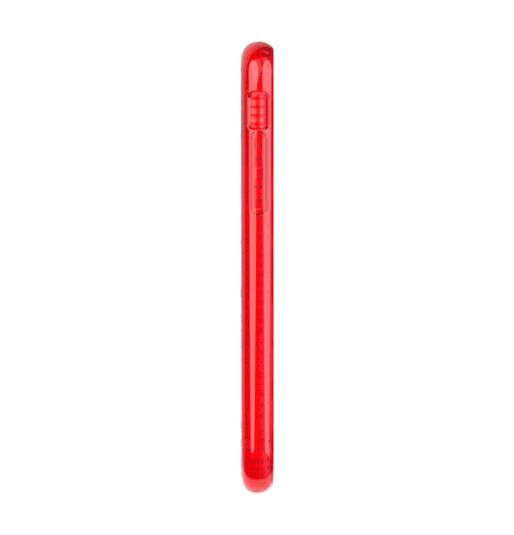 Carcasa Tech21 Pure Clear Christelle Liberty para Apple iPhone X/Xs Rojo.