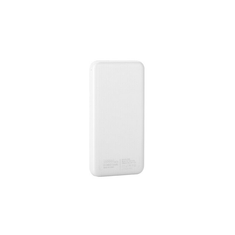 Power Bank Muvit 10000 mAh USB 2 puertos 2A (max) blanca Usada