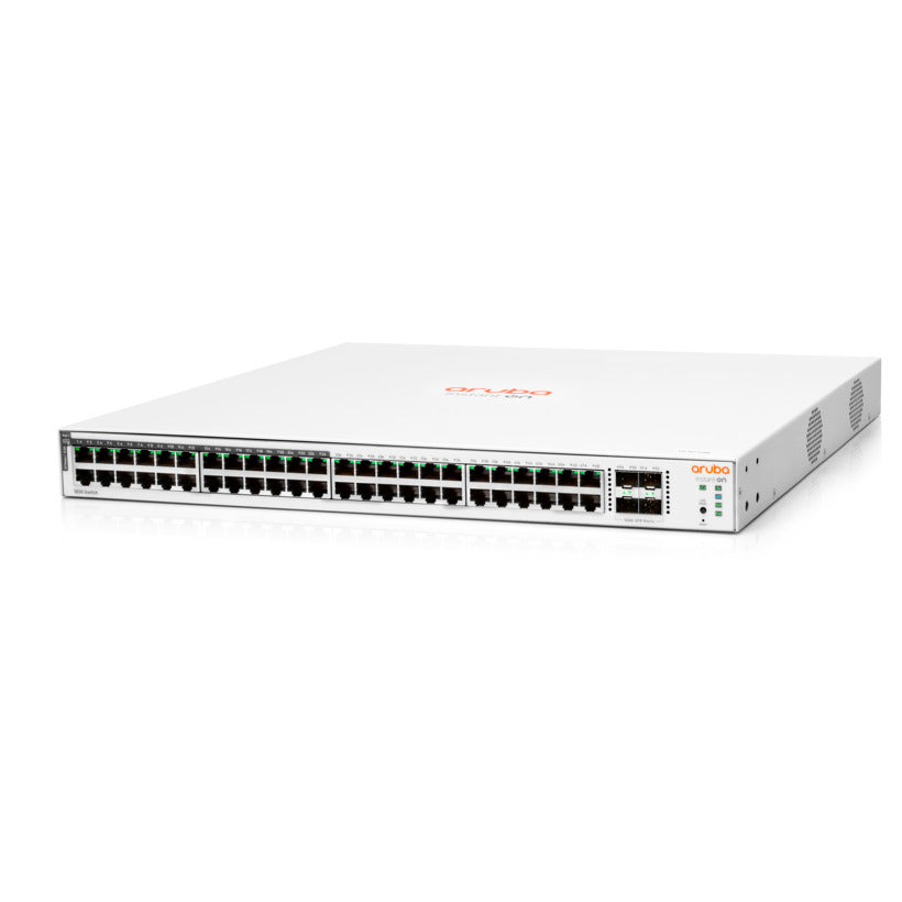 Conmutador Aruba Instant On 1830 48G 24p Clase 4 PoE 4 SFP 370W *Emb.dañado*.