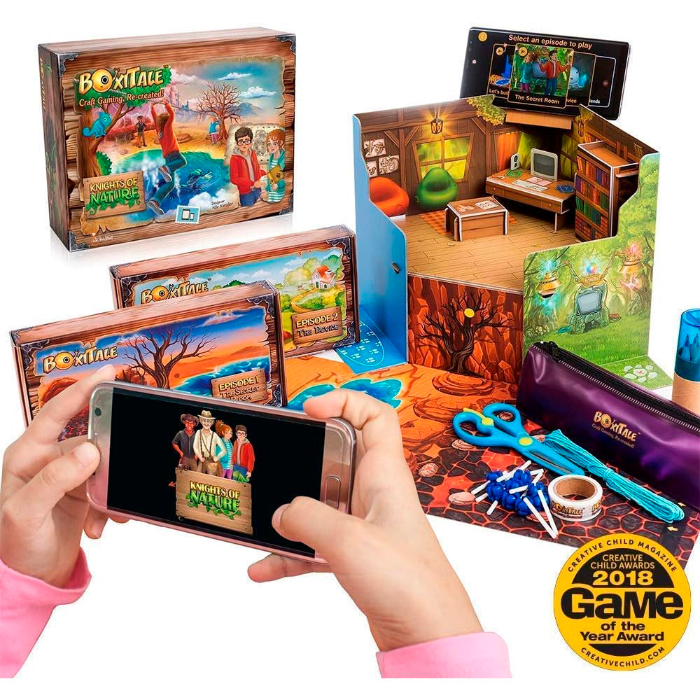 Juego de mesa interactivo Boxitale:Caballeros de la Naturaleza Castellano/Inglés