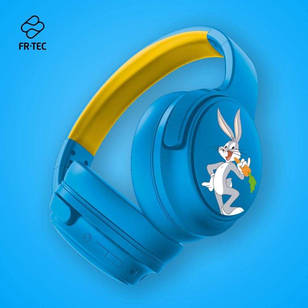 Auriculares FR-TEC Wireless Looney Tunes para niños Azules