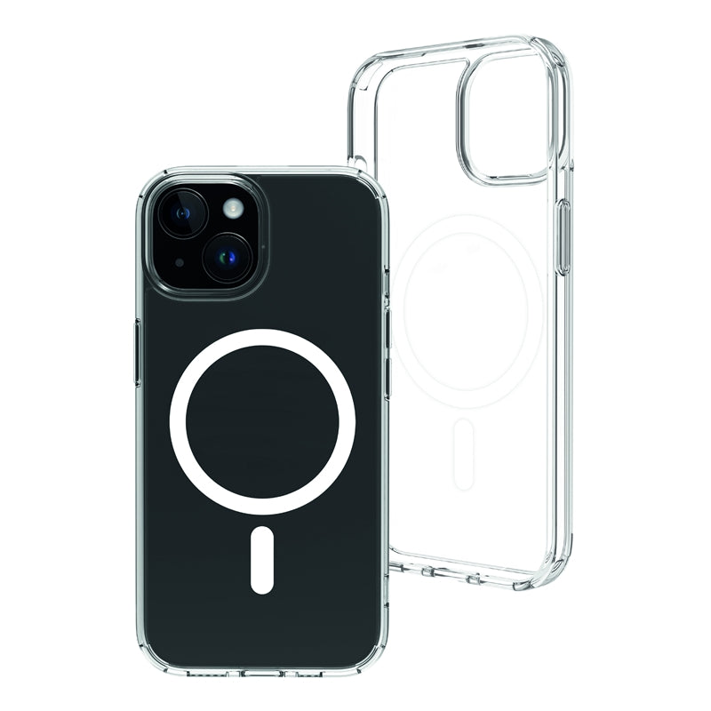 Funda Muvit Recycletek Magsafe Transparente para iPhone 15