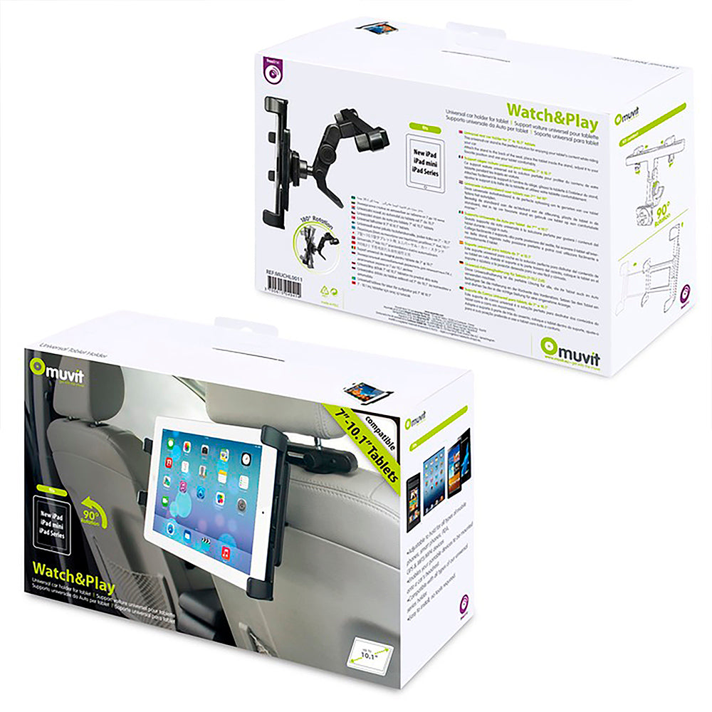 Soporte Coche Universal Muvit Reposacabezas Tablet (7″-12″) (NUEVO)
