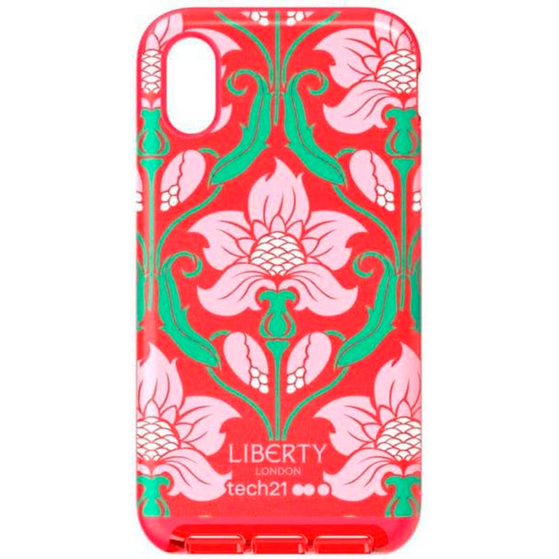 Funda Protectora Tech21 Luxe Liberty Azelia para Apple iPhone XS MAX – Rojo