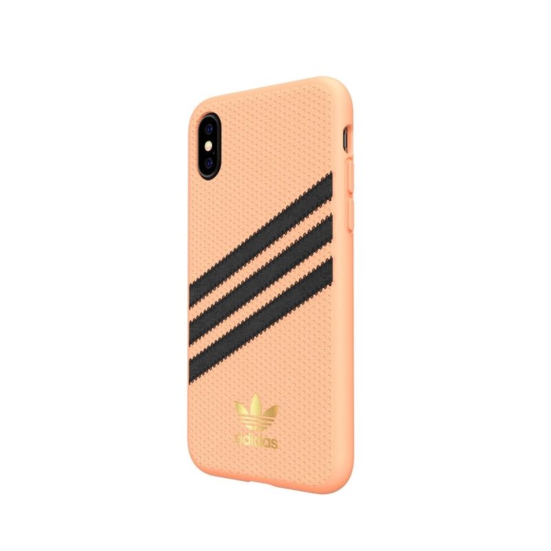 Funda Adidas 3 rayas Samba Apple iPhone X/Xs rosa Usada.