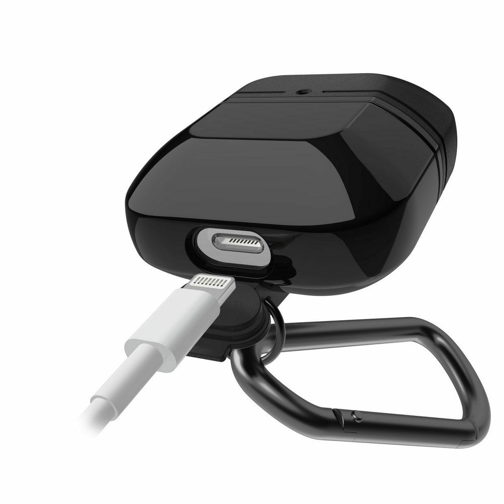 Estuche X-Doria Defense Journey para Air pods 1 y 2 negro.