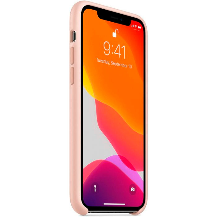 Funda Original Apple Silicona para Apple iPhone 11 PRO rosa arena Usado