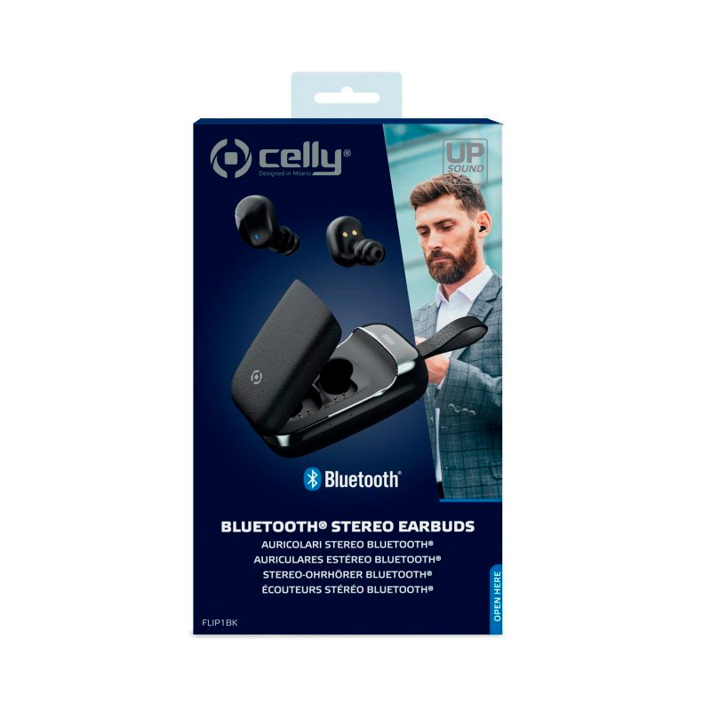Auriculares Celly Flip1 Bluetooth Negro