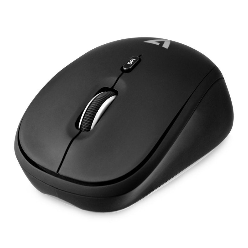 Ratón V7 óptico inalámbrico MW100-1E Negro