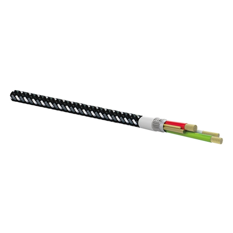 Cable Muvit Tiger USB Tipo C a Tipo C 2.0 3A 1.2m gris (NUEVO)