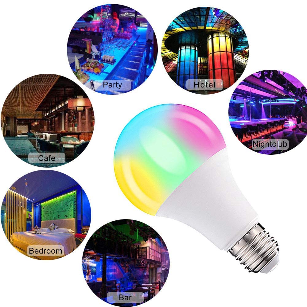 Bombilla LED RGB HuntGold 3W E27 16 colores