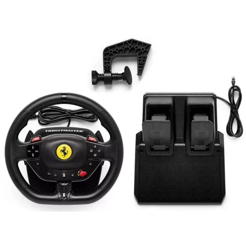 Volante + Pedales de carreras Thrustmaster T98-P FERRARI 296 GTB PS5/PS4/PC