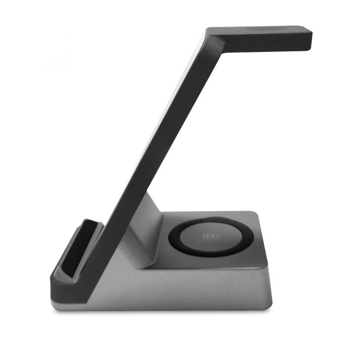 Cargador inalámbrico Celly 3 en 1:Iphone, Air pods y Apple Wacth Negro Usado
