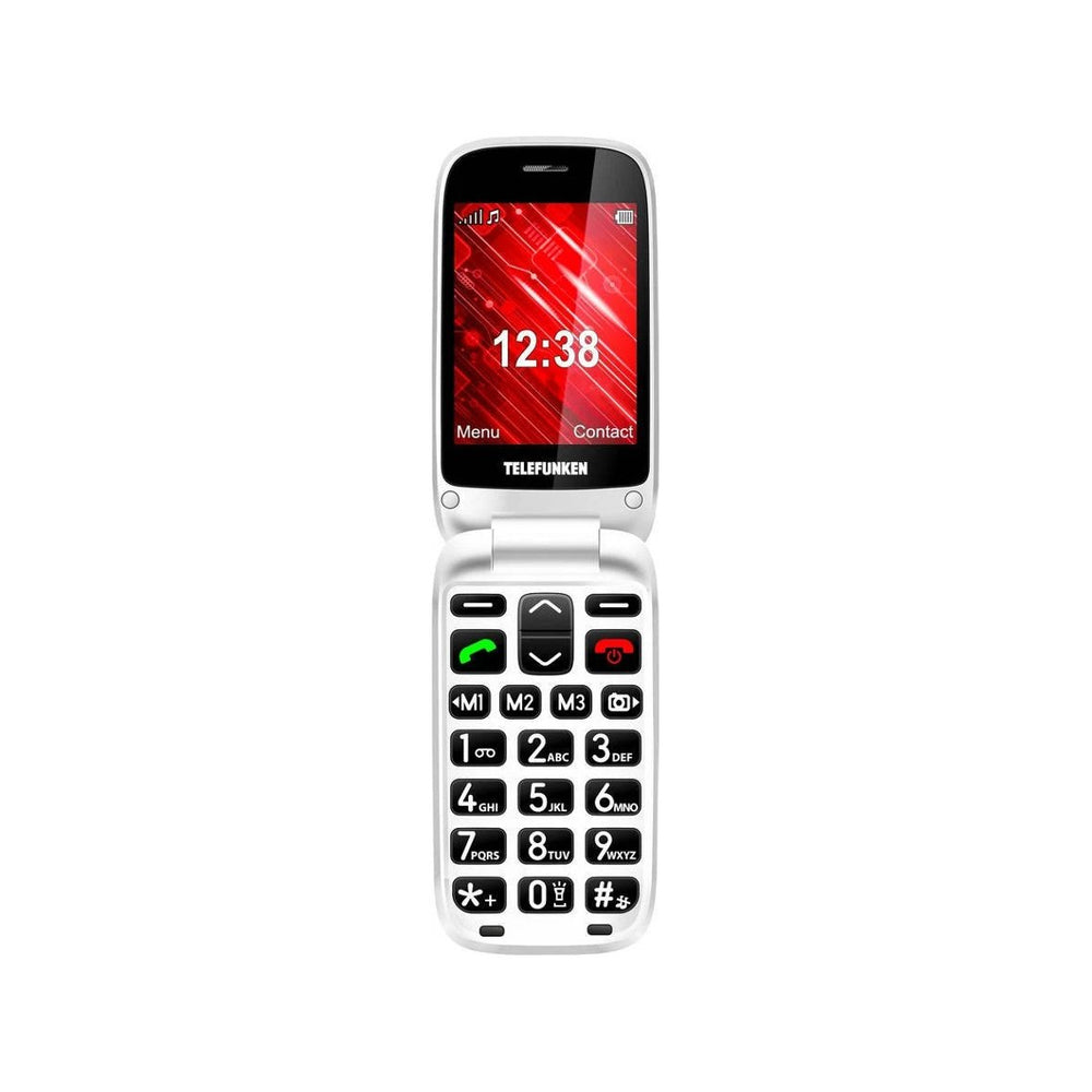 Teléfono Móvil Telefunken para mayores S445 Rojo Usado
