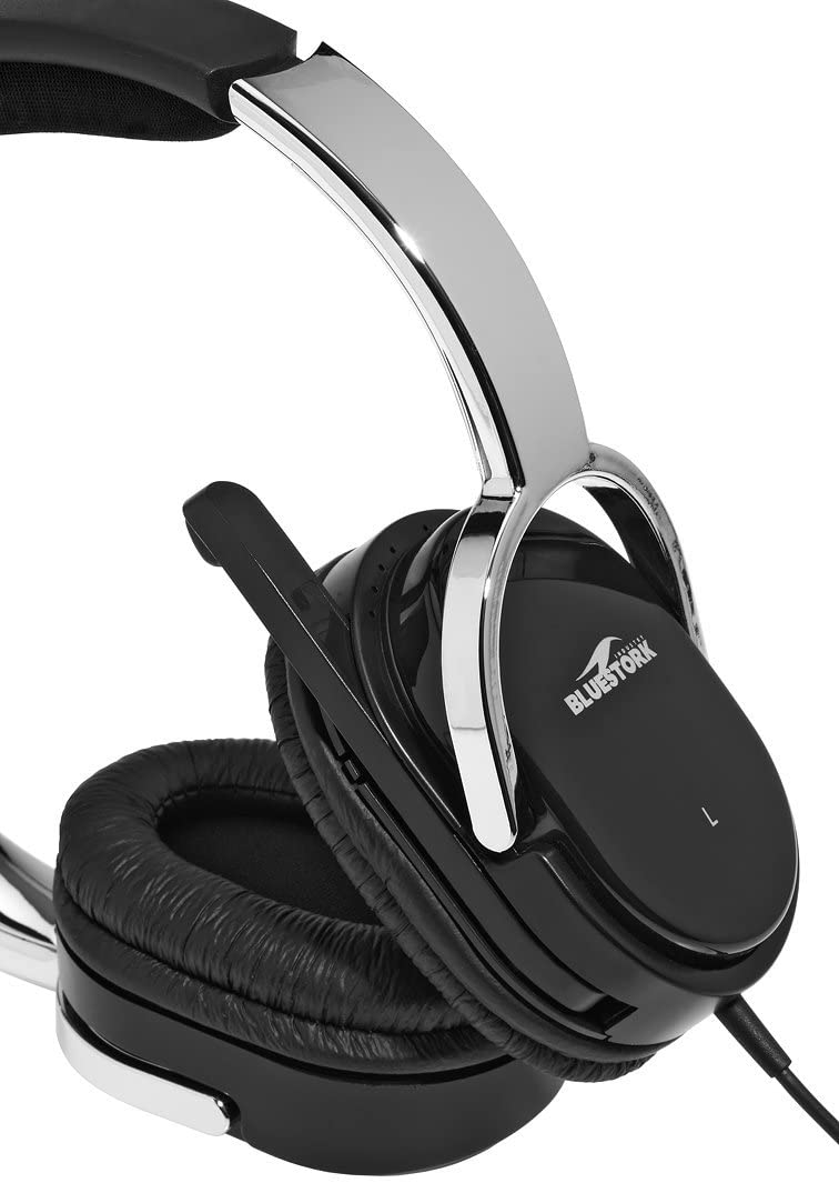 Auricular con micrófono de diadema Bluestork BS-MC400.