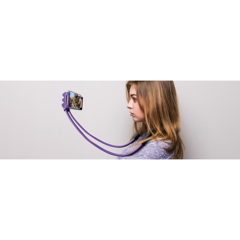 Soporte Muvit Life Lazy holder para smartphone hasta 6,2» negro