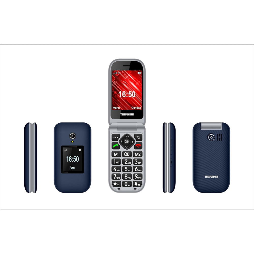 Teléfono Móvil Telefunken Libre S460 2.8″ Senior Azul