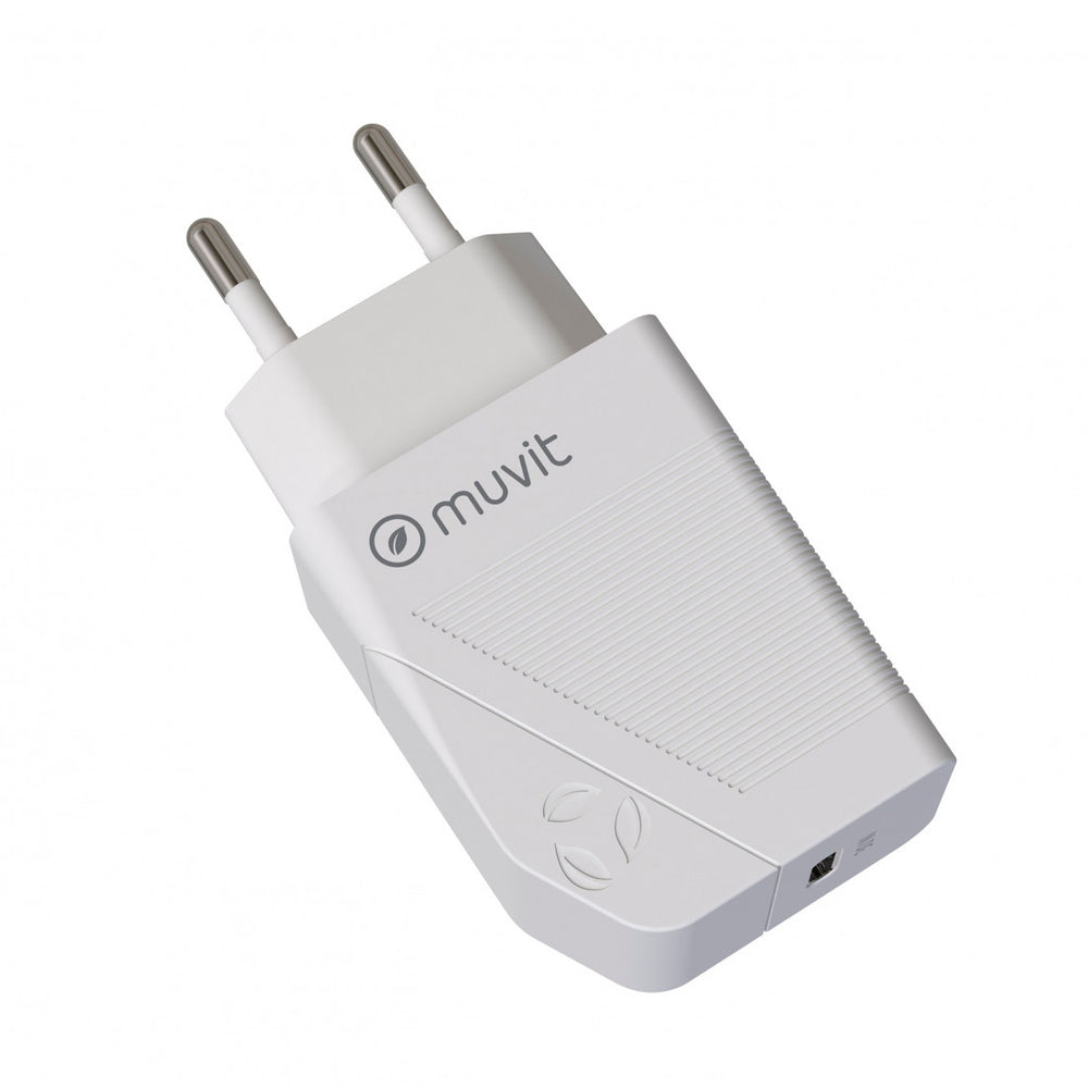 Cargador de Pared Muvit for Change Tipo C PD 30W blanco