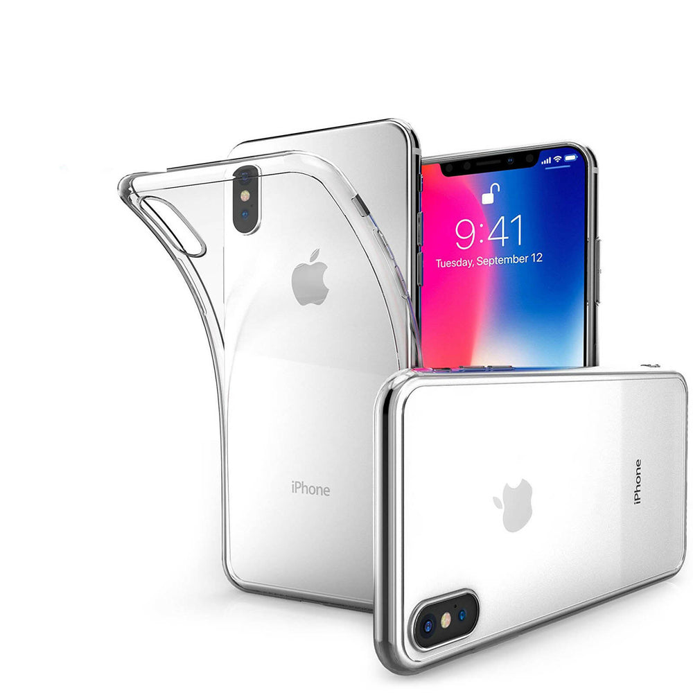 Pack 10 Fundas 100% Gel silicona transparente para Apple Iphone 6.