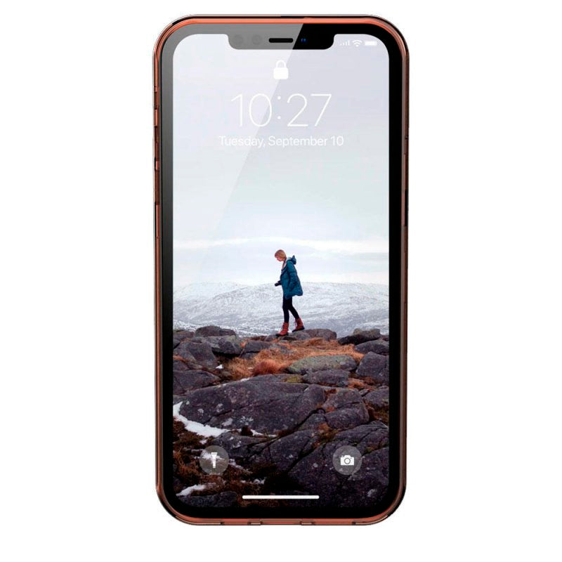 Funda Urban Armor Gear Lucent para Apple iPhone 12 Pro Max Naranja