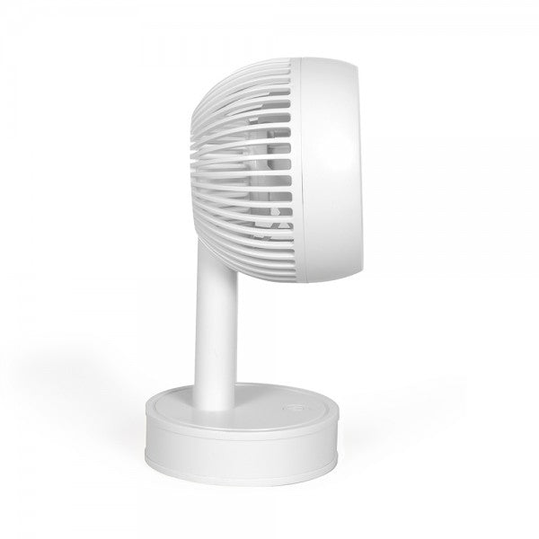 Mini ventilador de sobremesa recargable Livoo TEA310W Blanco