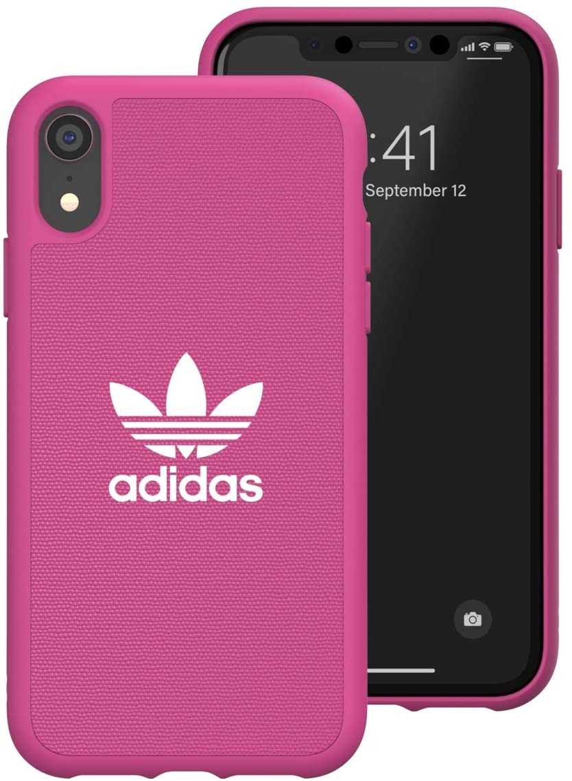 Carcasa Adidas Adicolor Apple Iphone XR Rosa (NUEVA).