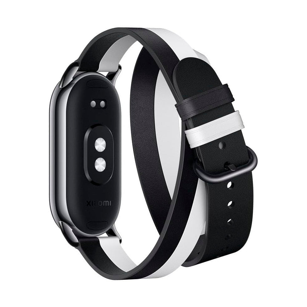 Correa Xiaomi Mi Smart Band 8 Double Wrap Strap Blanco y Negro Usada