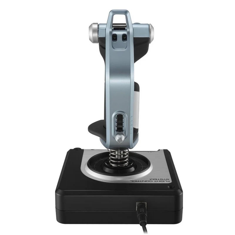 Logitech G Saitek X52 Flight Control System Sistema de Control de Vuelo Usado *