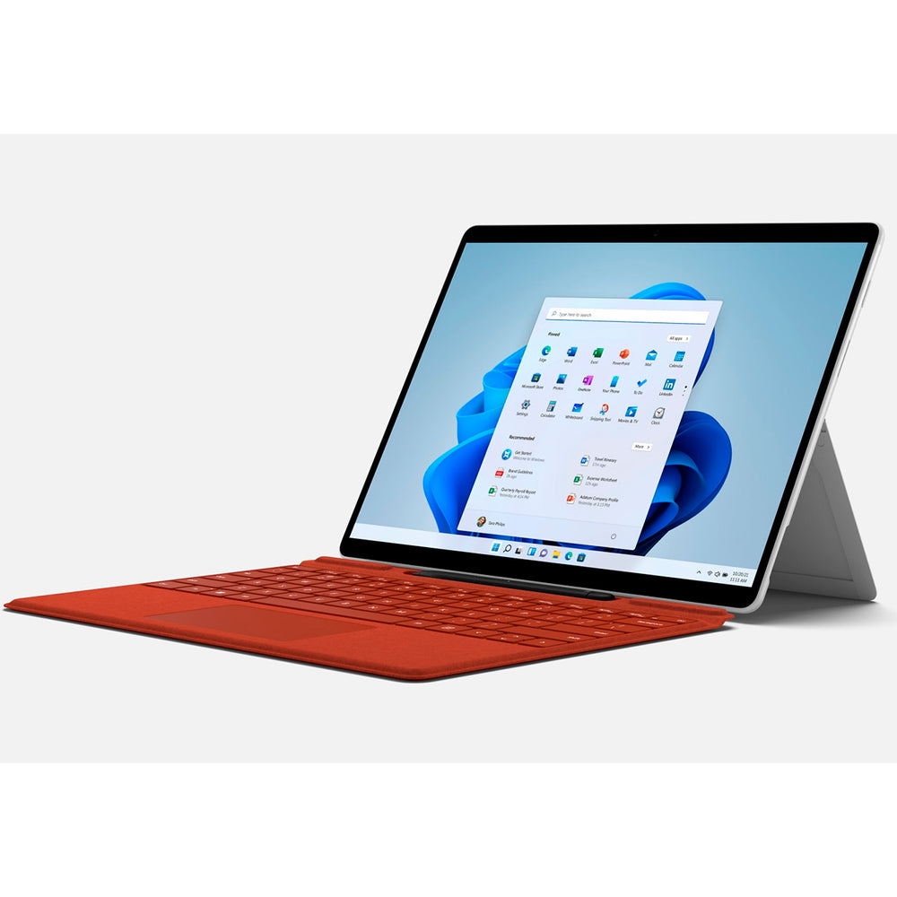 Teclado Microsoft Signature para Surface Pro 8/X Rojo en Portugués Usado