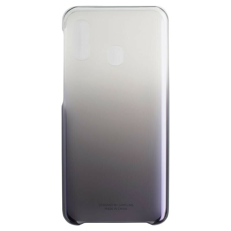 Funda original Samsung Gradation Cover negra para Samsung Galaxy A20e 2019