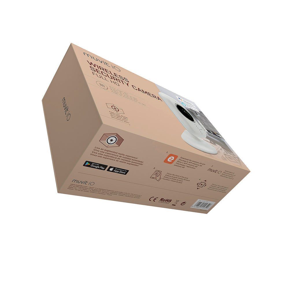 Muvit iO Cámara de seguridad WIFI FullHD para interiores (NUEVO)