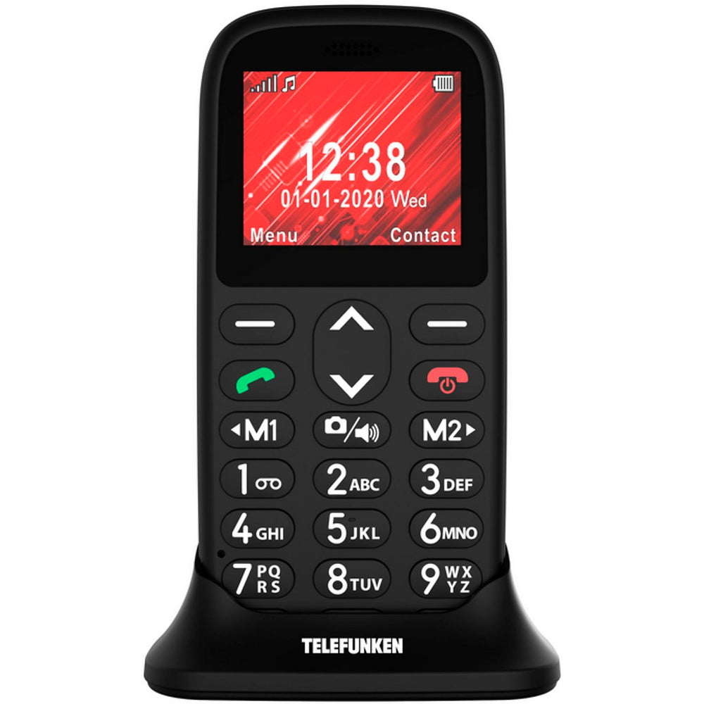 Teléfono Móvil Telefunken Libre S410 2G 1.77″ Negro Usado