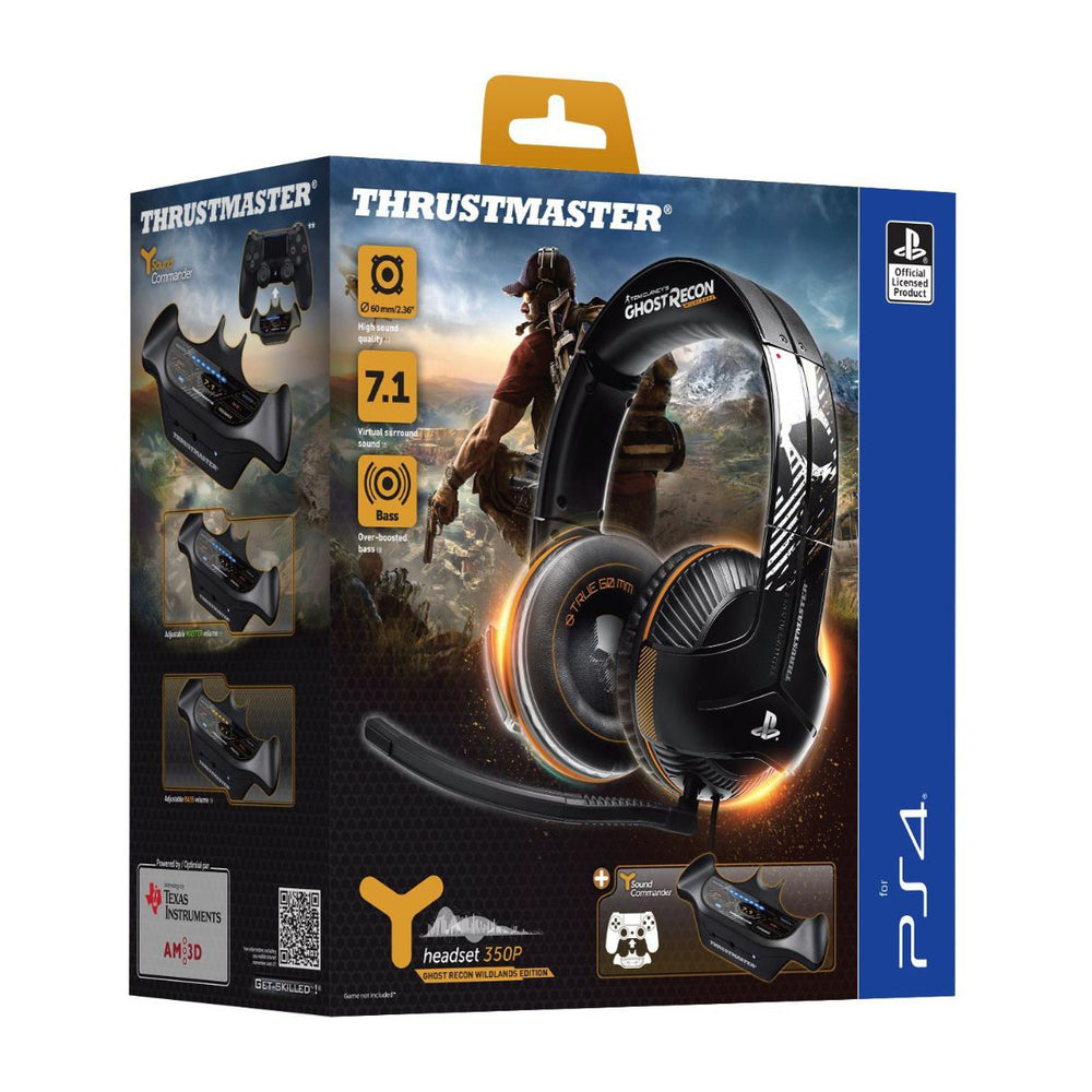 Auriculares Thrustmaster Y-350P 7.1 Powered Ghost Recon Wildlands Edition PS4