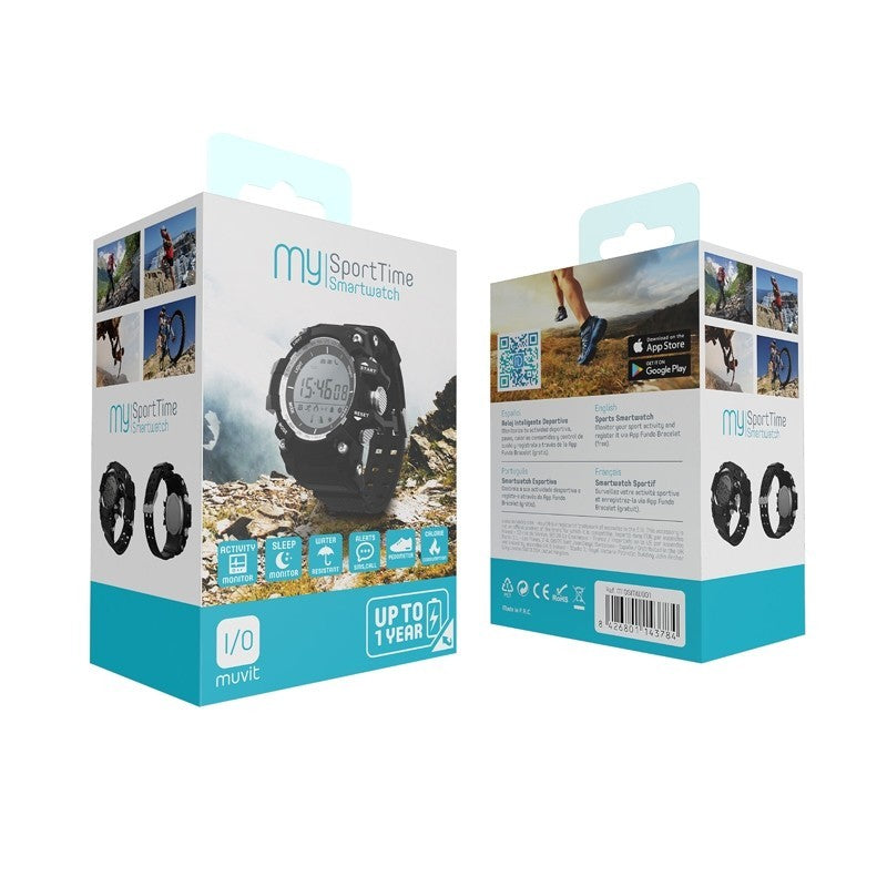 Reloj inteligente deportivo Sport Time Muvit iO
