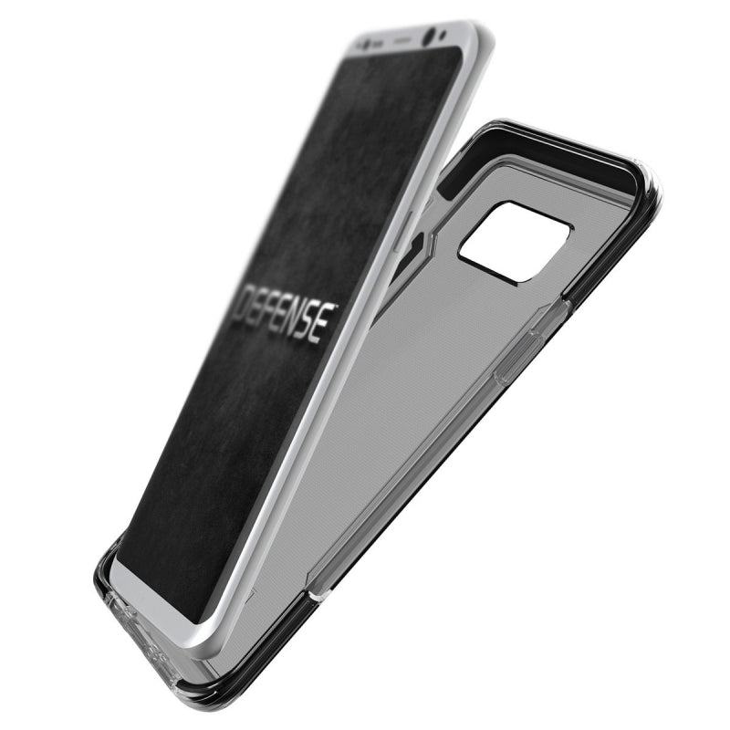 Carcasa XDoria Defense Clear para Samsung Galaxy S8+ transparente.