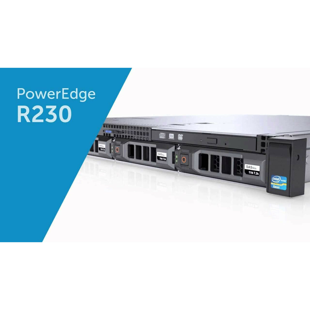 Dell Technologies R230 E31220V5 NOSO 1YBWNBD 17700822.