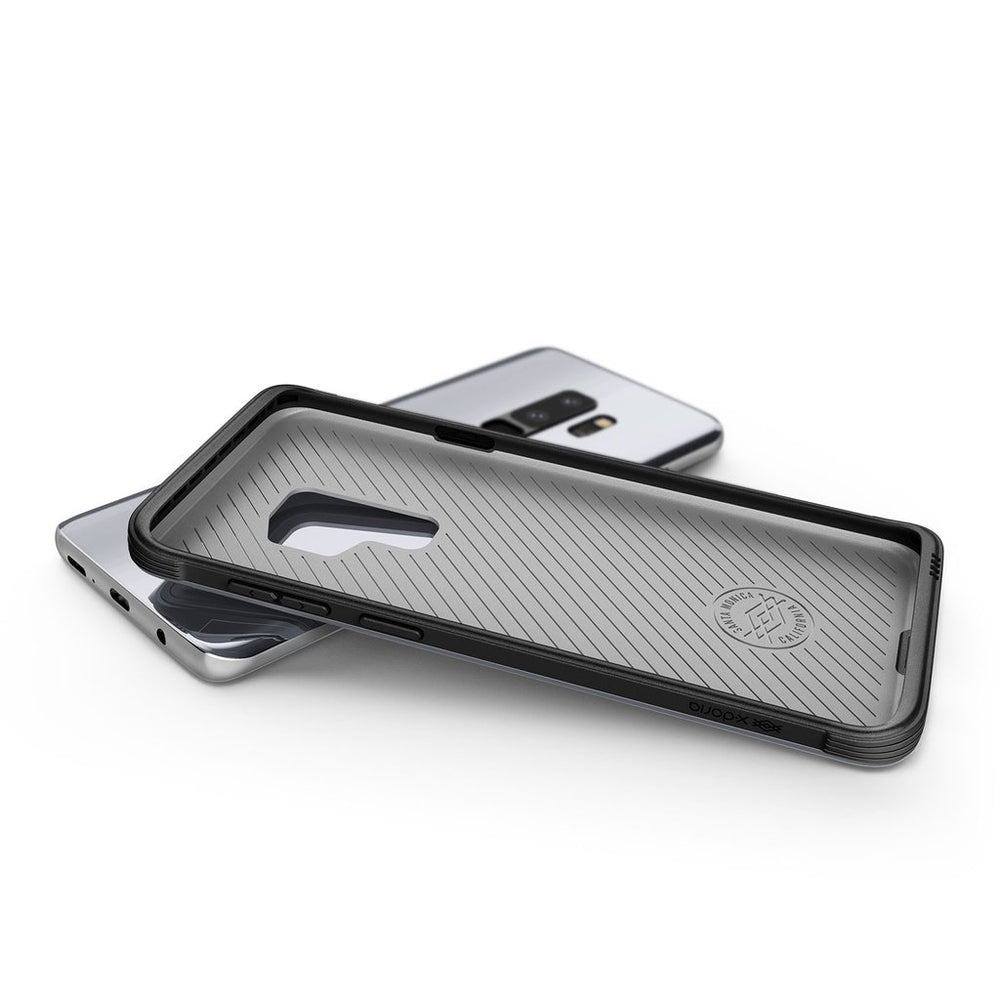 Carcasa XDoria Defense Lux para Samsung Galaxy S9 plus gris