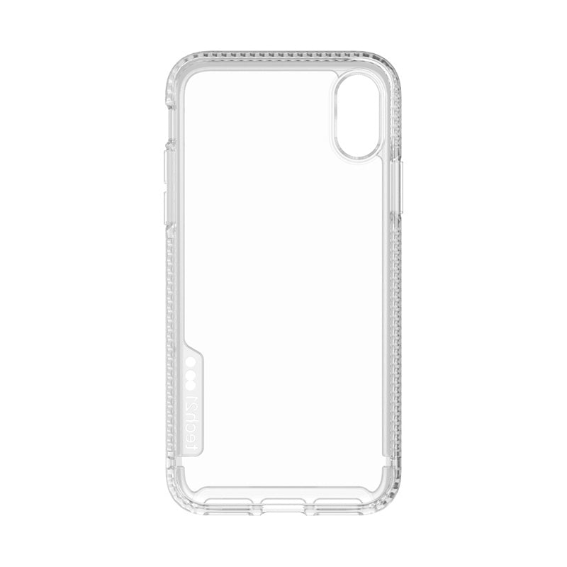 Funda de Silicona Tech21 Pure Clear Transparente para Apple iPhone X/Xs