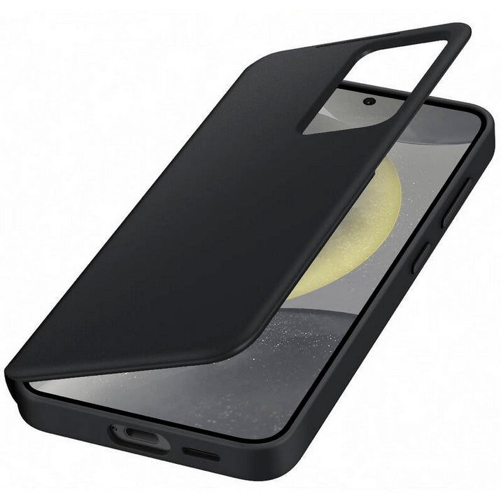 Funda original Samsung S View Cover para Samsung Galaxy S24 plus color negro