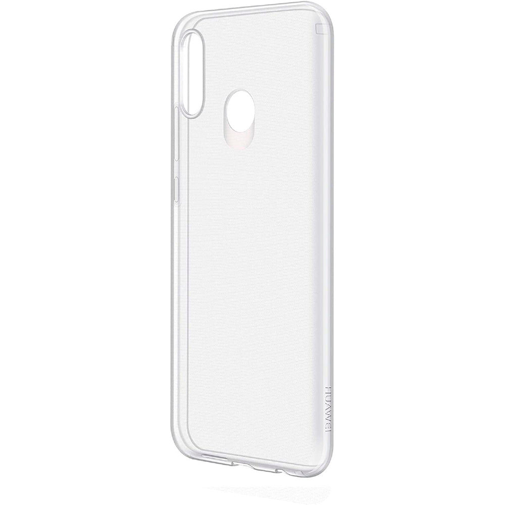 Carcasa original Huawei Soft Touch Semirrígida para Huawei P20 Lite transparente
