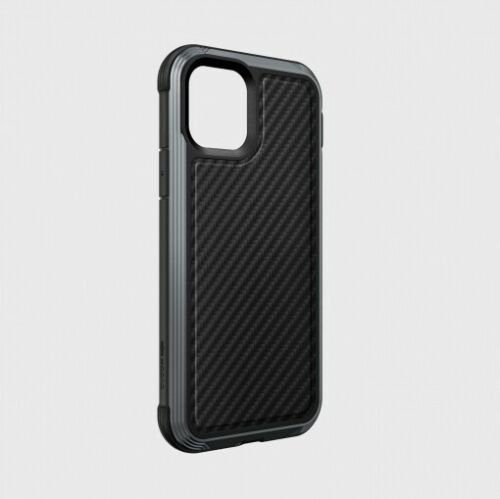 Funda Xdoria Defense Lux Carbono Apple iPhone 11 Pro negra (NUEVA)