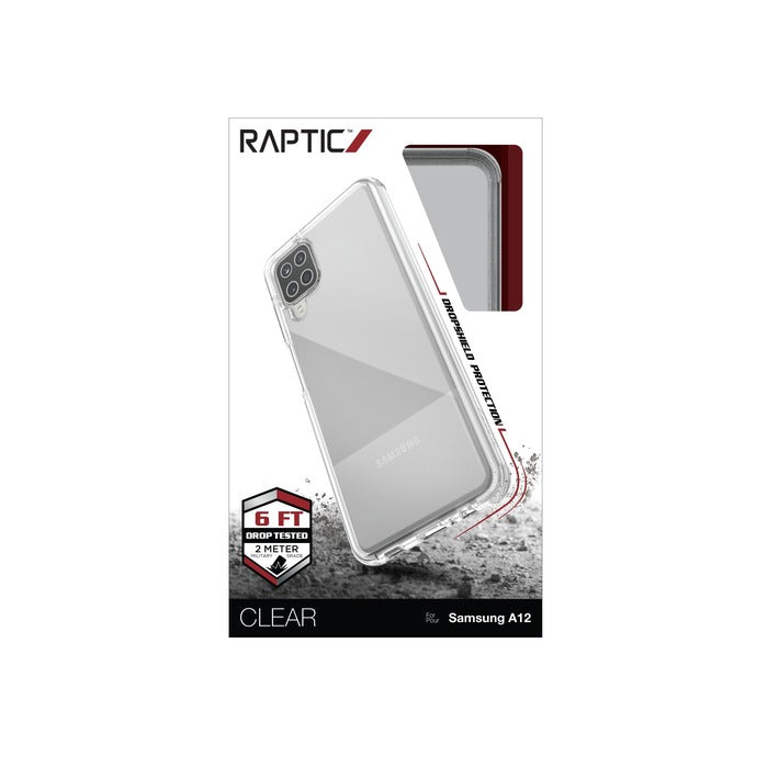 Funda Raptic Clear para Samsung Galaxy A12/ A12S.