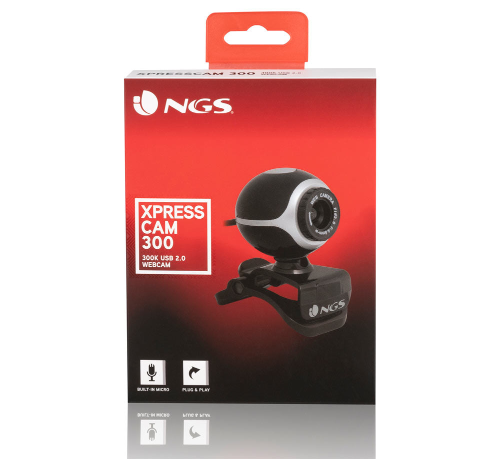 Cámara web NGS XPressCam 300 Webcam Sensor CMOS 300KPX