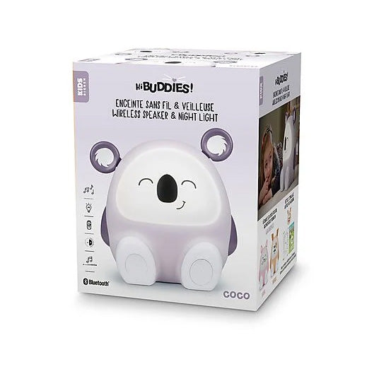 Altavoz inalámbrico Bigben BTKIDSKOALA 15 W Bluetooth hasta 8 horas violeta