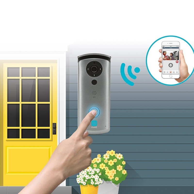 Vídeoportero Wi-Fi HD Muvit iO Usado